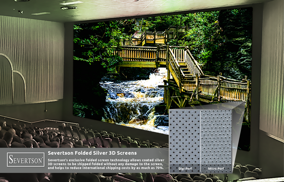 Severtson Exhibits Popular Options for Folded Cinema Projection Screens During CineEurope 2022