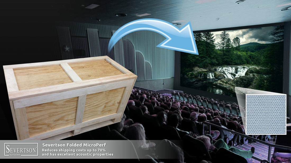 Severtson Features Popular Options for Folded  Cinema Projection Screens at 2025 CinemaCon