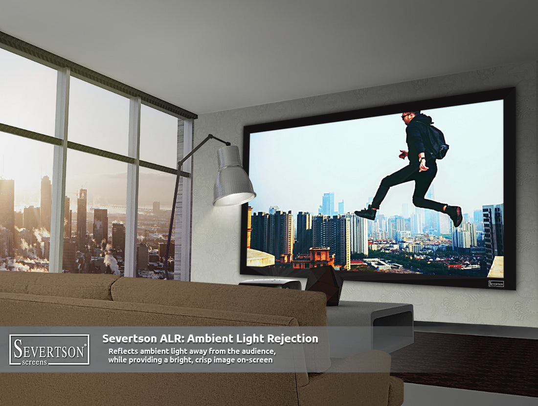 Severtson Screens Launches Ambient Light Rejection (ALR) Projection Screens at 2017 CEDIA Expo
