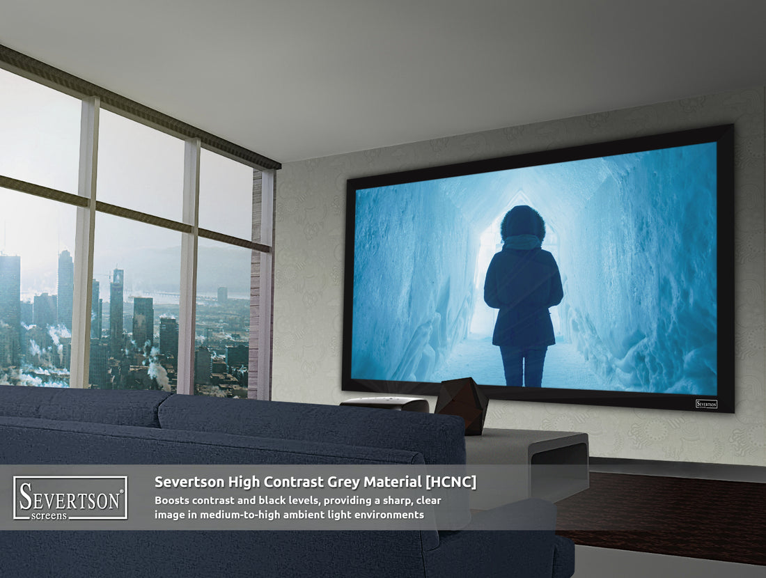 Severtson Screens Offers Cost Effective Option For Ambient Light Rejection