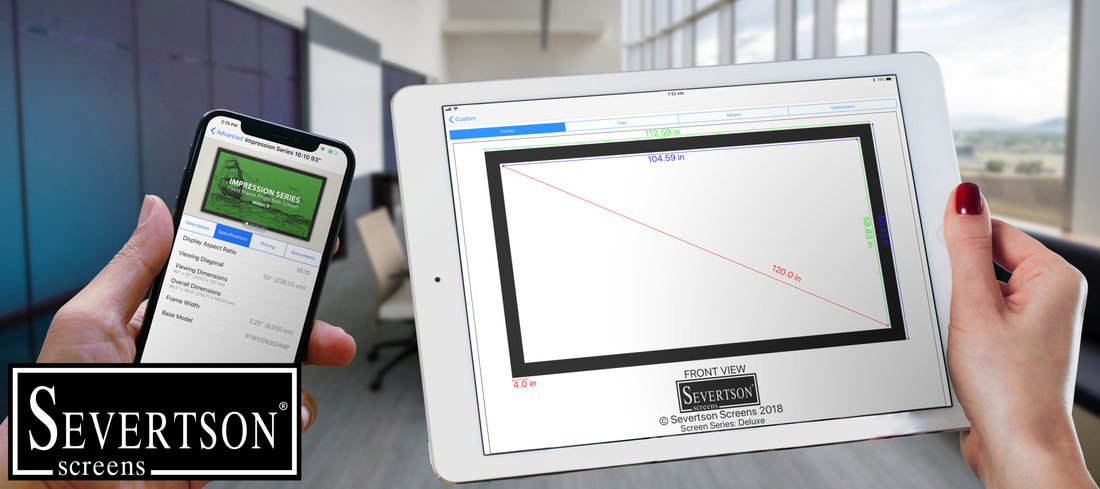 Severtson Screens Launches New Home Theater App; Featured During 2018 InfoComm