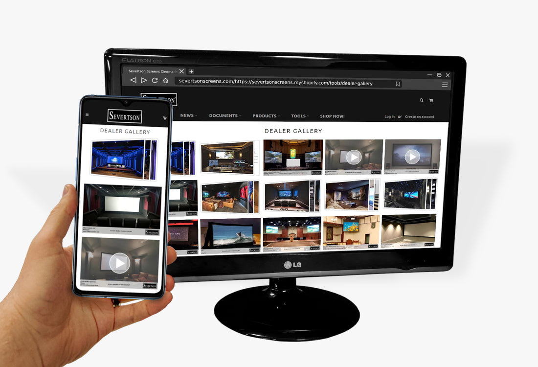 Severtson Screens Updates and Expands Online Dealer Gallery