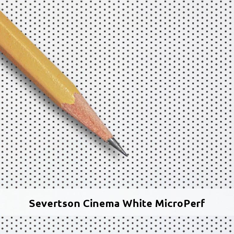 Deluxe Curved Series 2.35:1 113" Cinema White Micro Perf