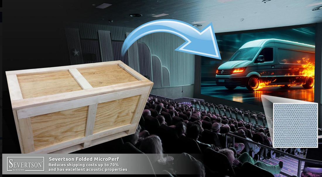 Severtson Features Popular Options for Folded  Cinema Projection Screens at 2026 CinemaCon