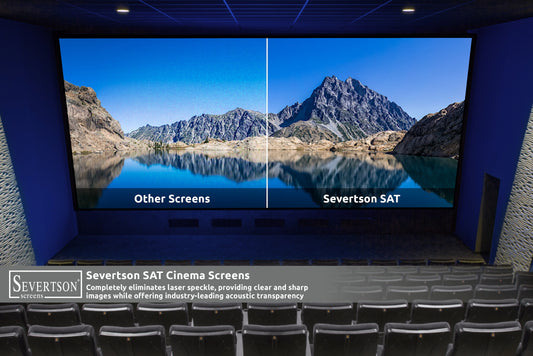 Severtson Screens Features Next Generation Folded SAT-4K Acoustically Transparent Cinema Screen at CinemaCon 2020