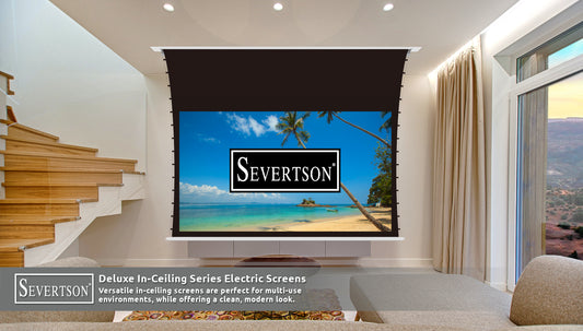 Severtson Features New Deluxe In-Ceiling Motorized Projection Screens During CEDIA Expo 2023