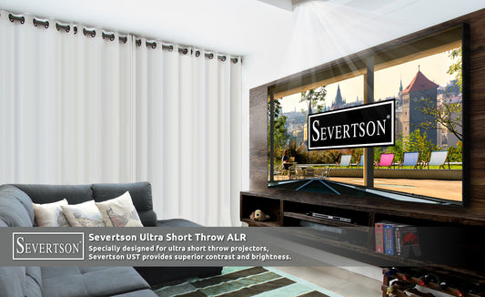 Severtson Screens Features New Ultra Short Throw ALR (UST) Projection Screens During CEDIA Expo 2023
