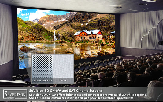 Severtson Highlights Numerous NextGen Cinema Screens/Coatings During ExpoCine 2023