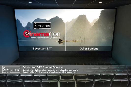 Severtson Features Acclaimed Next Generation SAT-4K Cinema Screen at CinemaCon 2024