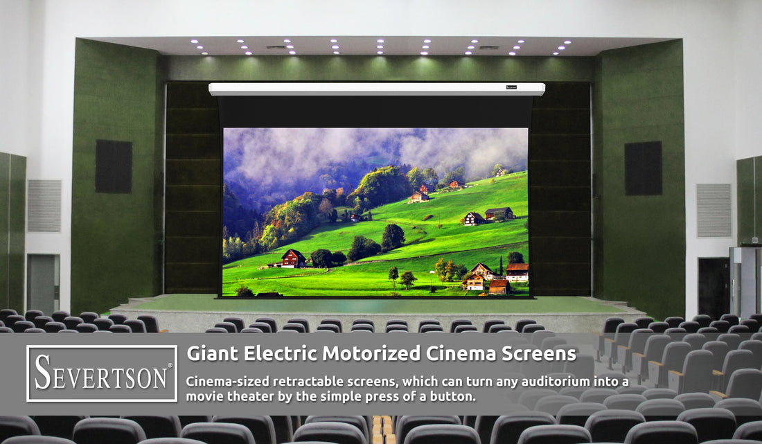 Severtson Showcases Giant Electric Motorized Cinema Screens During CinemaCon 2025