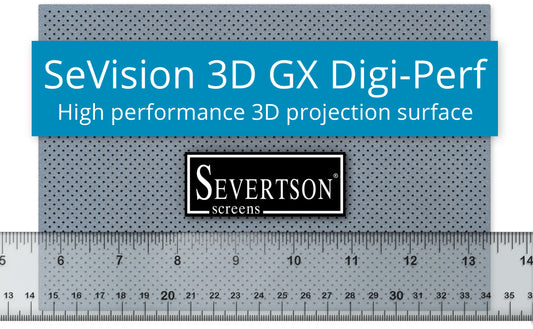 Severtson Screens Features Digi-Perf Options for Folded Cinema Projection Screens at ExpoCine 2018