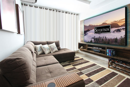 Severtson Features New 4K Thin/Zero Bezel Fixed Frame Projection Screen Solutions at 2016 CEDIA Expo