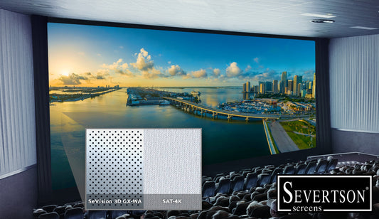 Severtson Screens Showcases Next Generation SAT Cinema Screens & New Enhanced Cinema Screen Coating During Kino Expo 2019