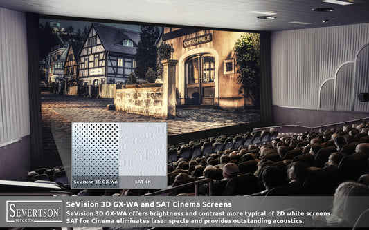 Severtson Screens Showcases Next Generation SAT-4K Cinema Screens & New Enhanced Cinema Screen Coating During ExpoCine 2019