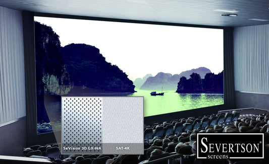 Severtson Screens Showcases Next Generation SAT-4K Cinema Screens & New Enhanced Cinema Screen Coating During CineEurope 2019