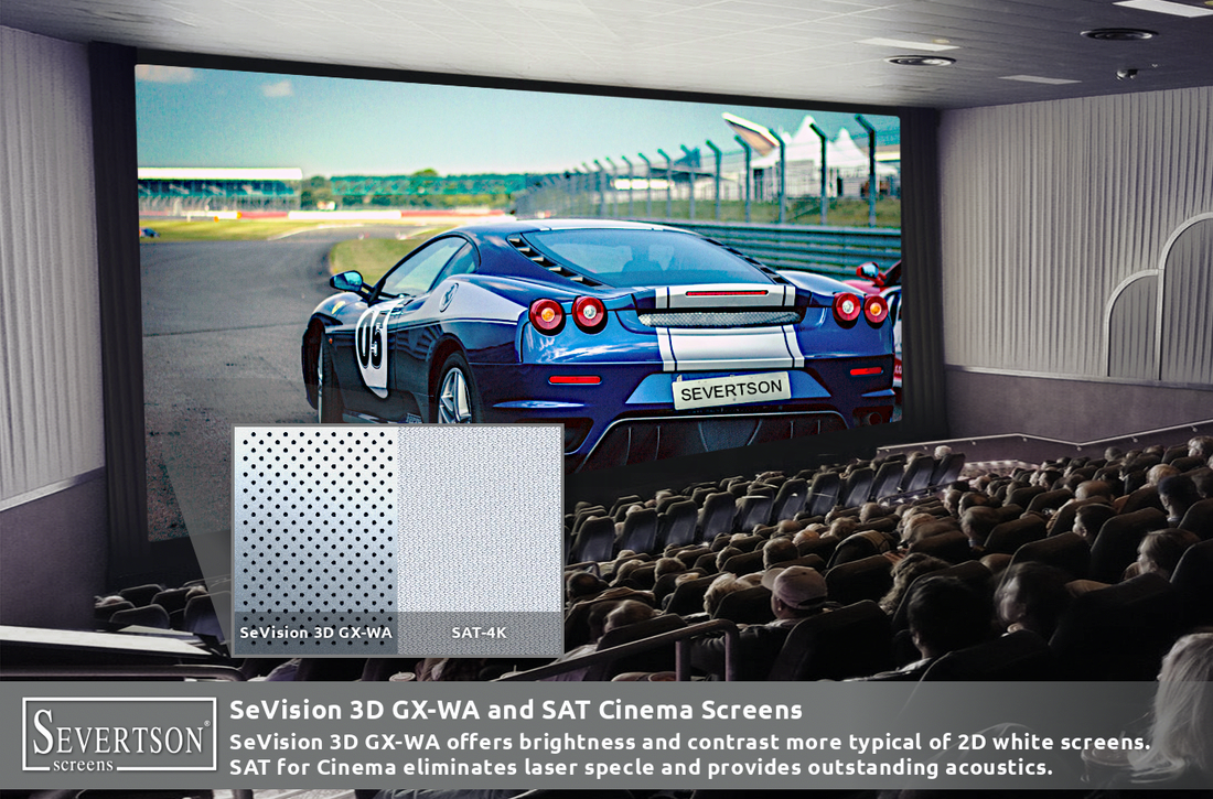 Severtson Screens Showcases Next Generation SAT-4K Cinema Screens & New Enhanced Cinema Screen Coating During ShowEast 2019