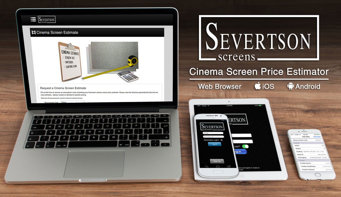 Severtson Screens’ New Smartphone Device App & Website “Price Estimator” Featured During ShowEast Expo 2015