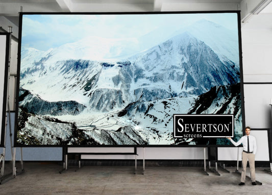 Severtson Showcases Updated Giant QuickFold Cinema Projection Screens During CinemaCon 2020