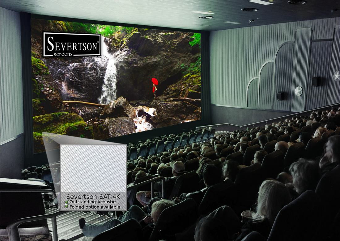 Severtson Screens Talks Folded SAT-4K & Microperf Acoustically Transparent Projection Cinema Screens at CineAsia 2016