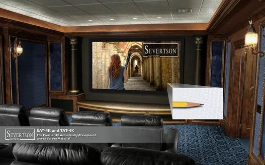 Severtson Screens Showcases New SAT-4K Acoustically-Transparent Projection Screens at 2018 CEDIA Expo