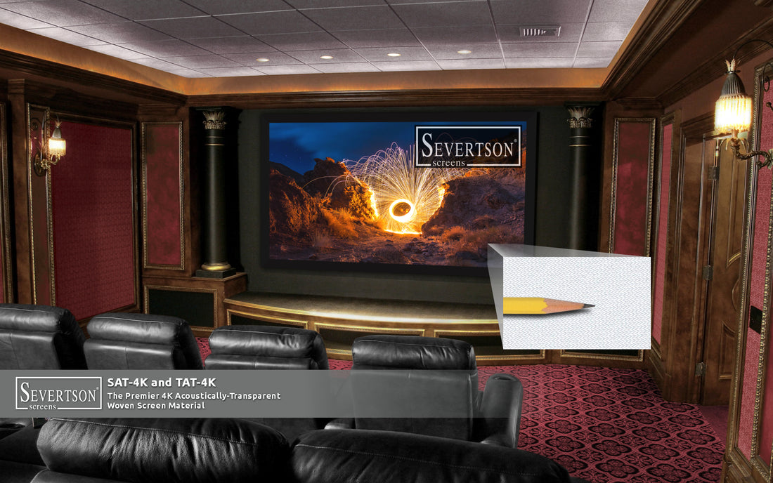 Severtson Screens Showcases Popular SAT-4K Acoustically-Transparent Projection Screens at CEDIA Expo 2019