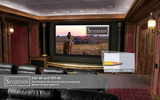 Severtson Screens Showcases Popular SAT-4K & TAT-4K Projection Screens at CEDIA Expo 2021