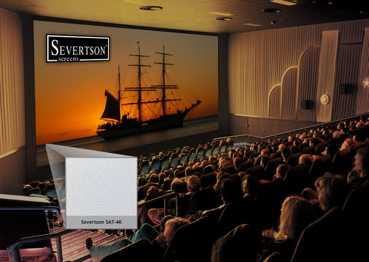 Severtson Screens Features Acclaimed SAT-4K Acoustically Transparent Projection Cinema Screens at ExpoCine 2016