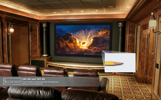 Severtson Screens Showcases New SAT-4K Acoustically-Transparent Projection Screens at 2018 InfoComm