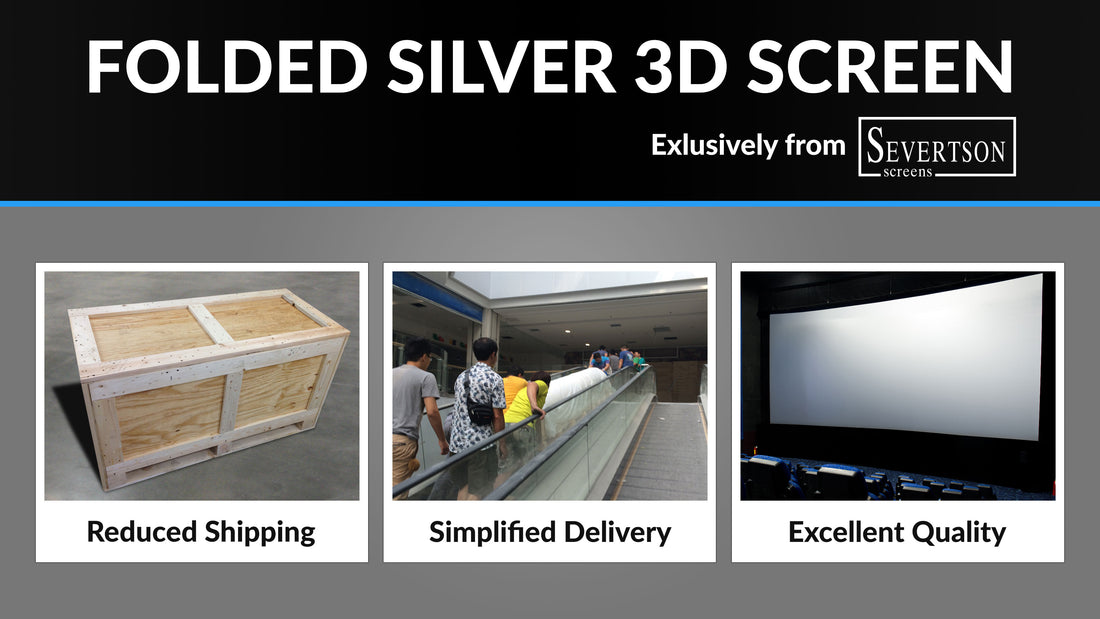 Severtson Screens Features New Folded Cinema Projection Screens/Technology at ShowEast Expo 2015