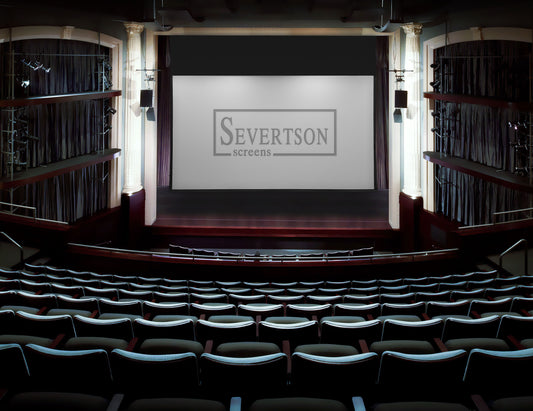 Severtson Screens Features New Giant Electric Motorized Cinema Screen at ShowEast Expo 2015