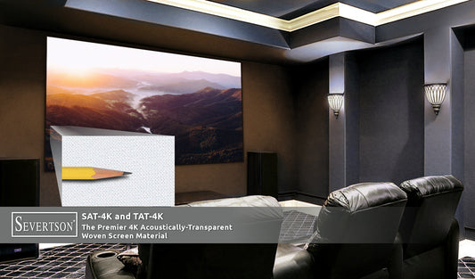 Severtson Showcases Popular 4K 3/8-Inch Thin Bezel &  SAT-4K/TAT-4K Projection Screens at CEDIA Expo 2022