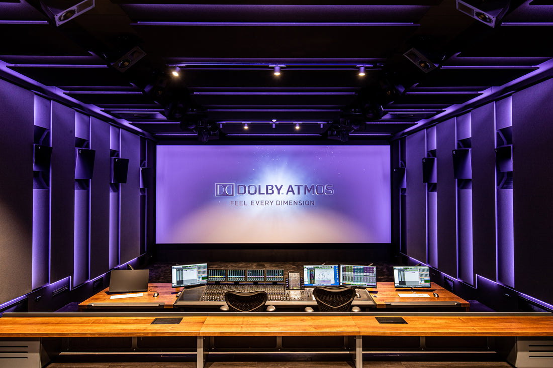 Amsterdam’s STMPD Recording Studios Integrates Severtson’s SAT-4K Screen Into Renovated Mix Stage