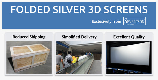 Severtson Exhibits Popular Options for Folded  Cinema Projection Screens During CineEurope 2021
