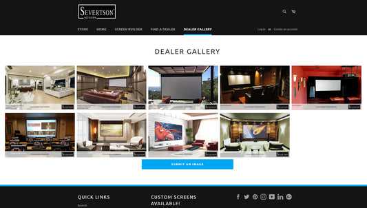 Severtson Screens Launches Dealer Gallery on Website