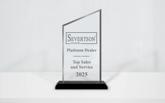 Severtson Screens Celebrates  2025 Platinum Dealer Award Winners