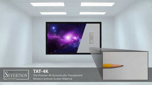 Severtson Screens Features TAT-4K & SAT-4K Acoustically-Transparent Projection Screens at 2016 InfoComm