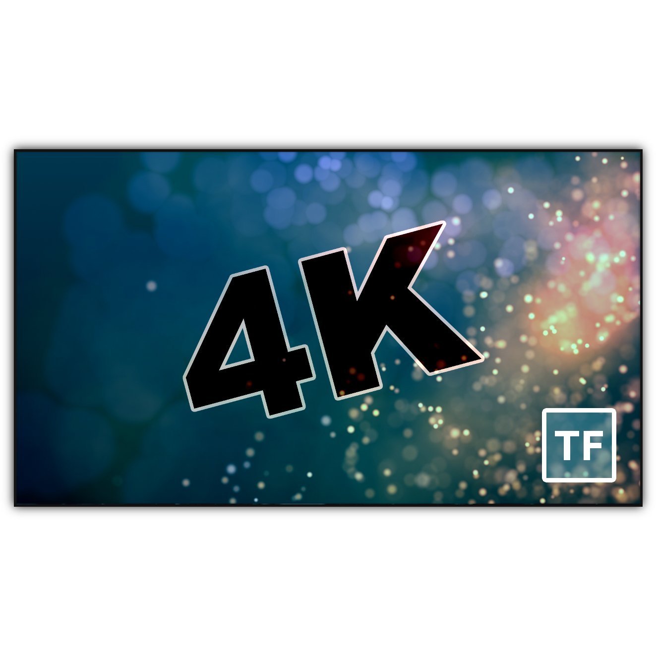 4K Thin Bezel Series, tf Screens from Severtson Screens are an excellent addition to any home theater, venue, conference room, or other location that needs a modern, high-performance projection screen.