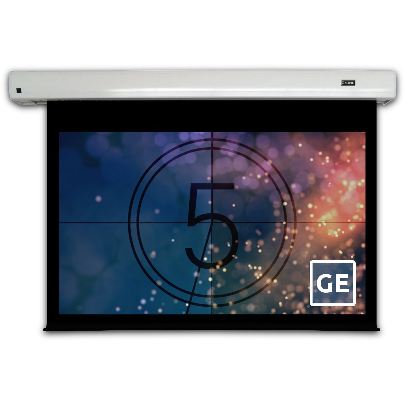 Cinema Series, ge Screens from Severtson Screens are an ideal choice for boardrooms, classrooms, or other settings where a high-performance, affordable, retractable projection screen is needed.