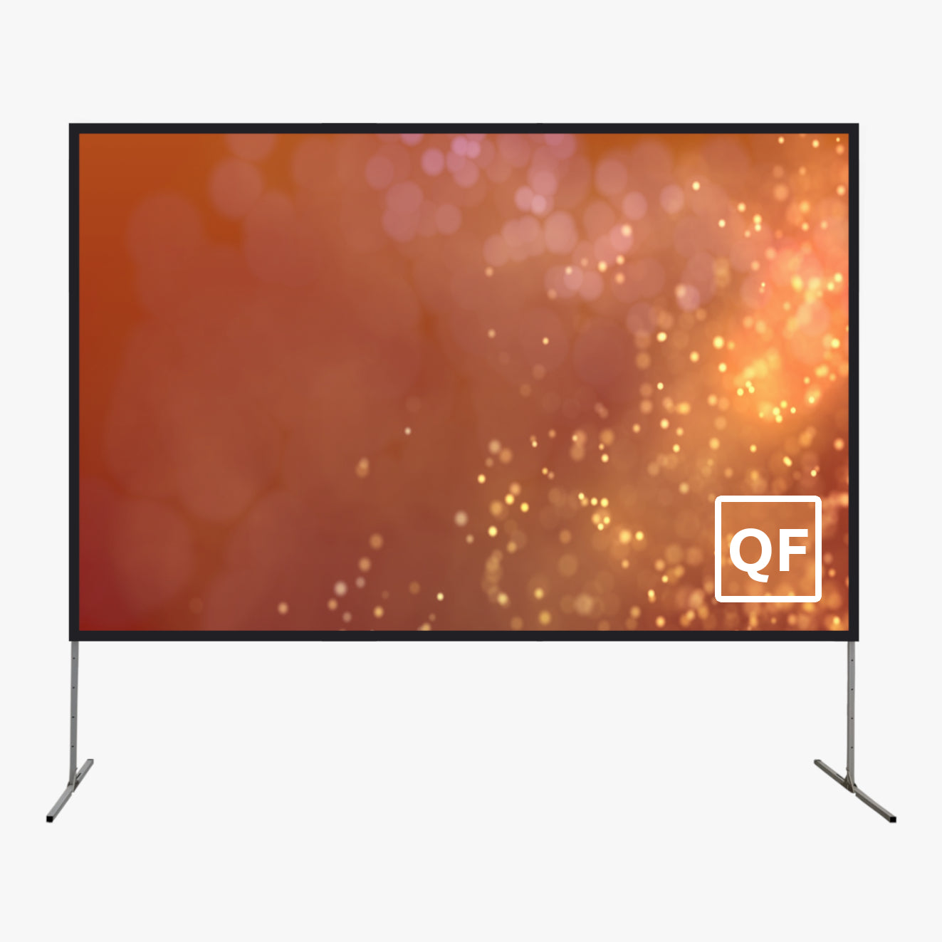 Quickfold Series Portable 16:9 150" Matte White / Rear Projection